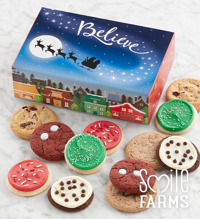 Smile Farms Believe Cookie Gift Box