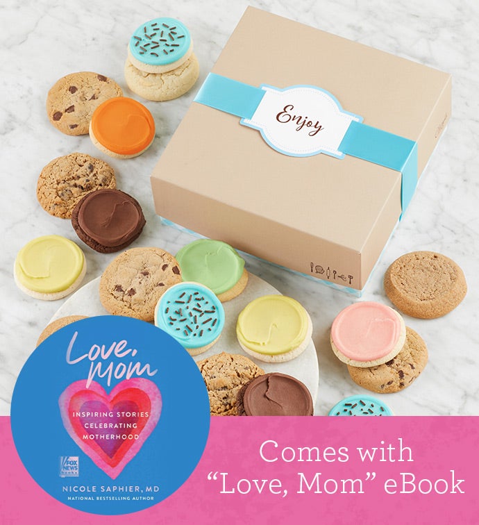 "Love, Mom” e Book and Cookie Bundle Gift