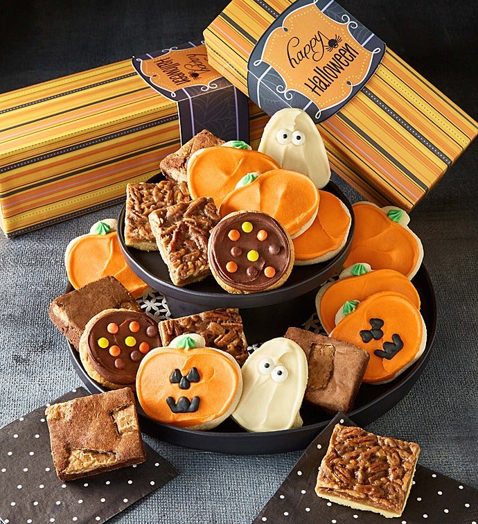 Halloween Cookie & Brownie Gift Boxes