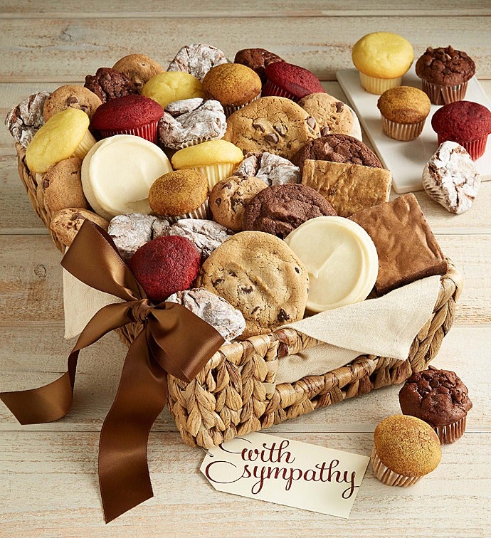 Cheryl&#39;s Sympathy Snack Gift Basket