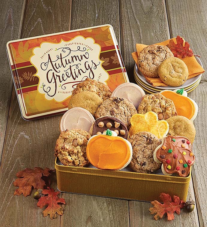 Autumn Gift Tin   Fall Assortment