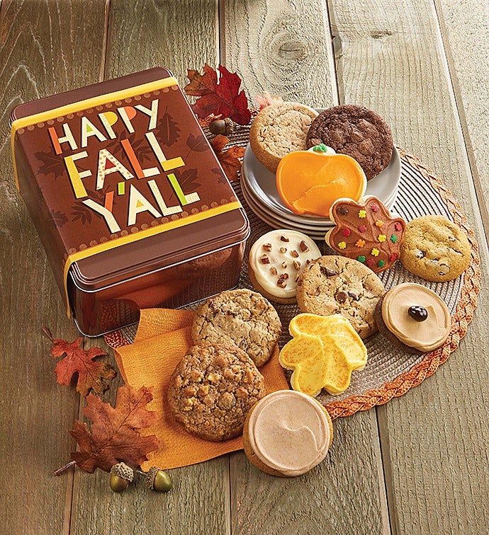 Create Your Own   Happy Fall Y&#39;all Fall Gift Tin