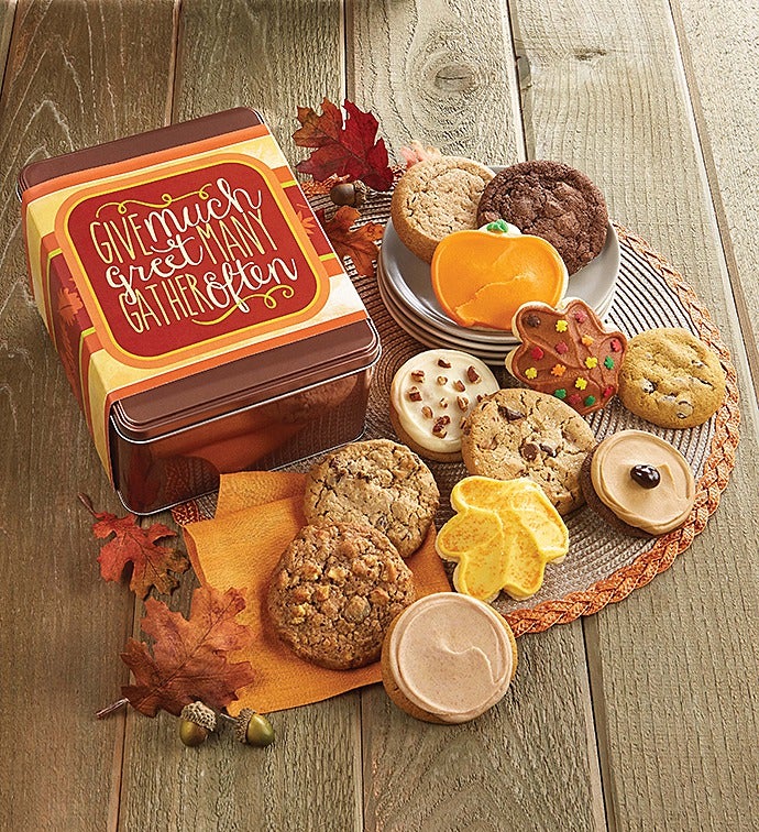 Create Your Own   Give Much, Greet Many Fall Gift Tin