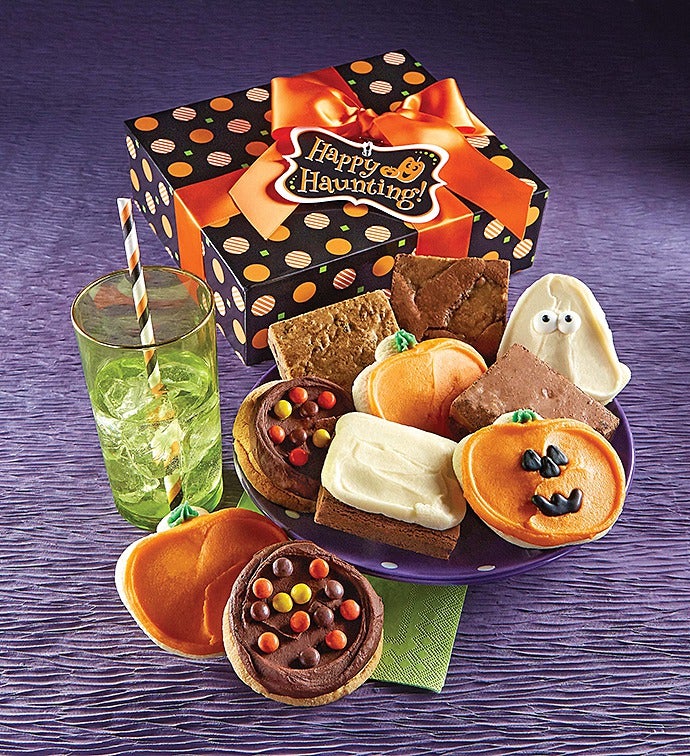 Halloween Cookie and Brownie Gift Box
