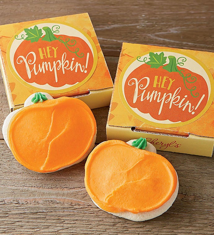Hey Pumpkin Cookie Card