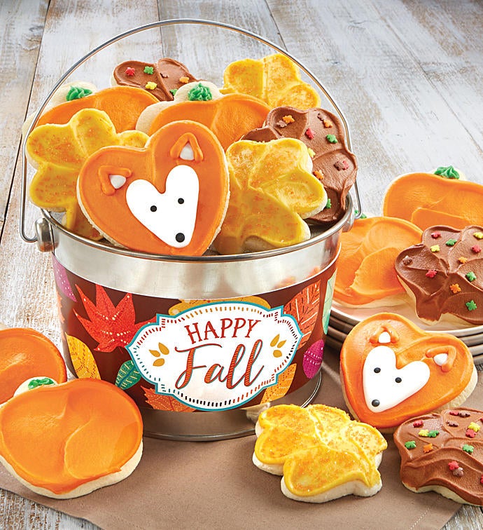 Happy Fall Cookie Pail