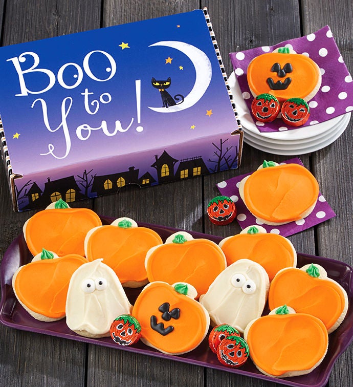 Boo To You Halloween Treats Box
