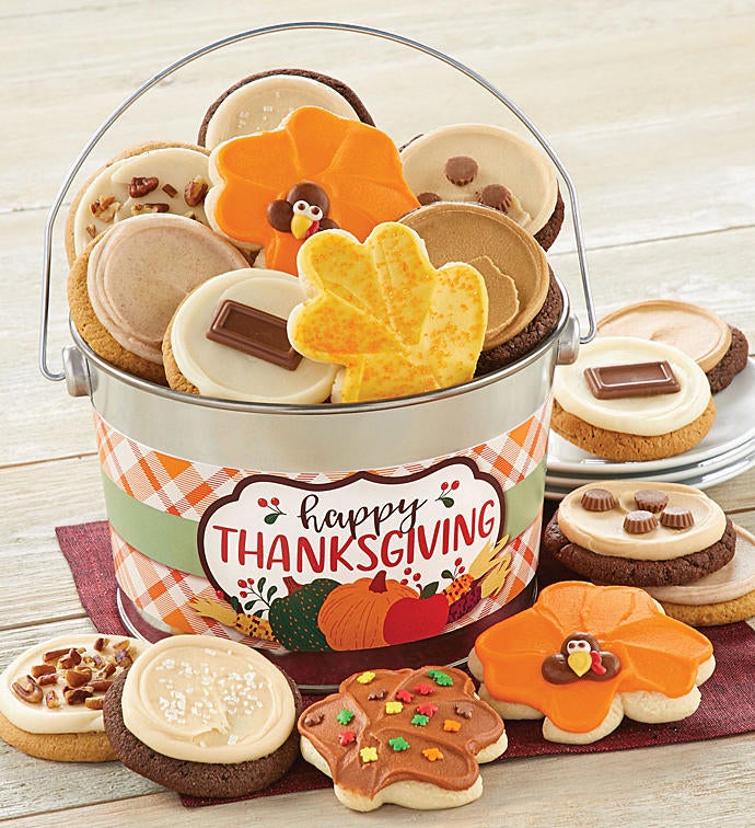 Thanksgiving Cookie Pail