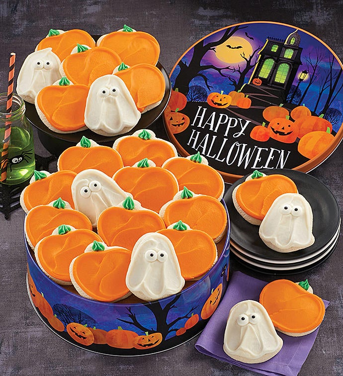 Buttercream Frosted Grand Halloween Gift Tin
