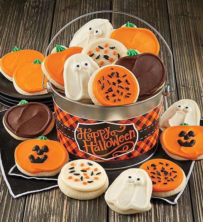 Happy Halloween Cookie Pail