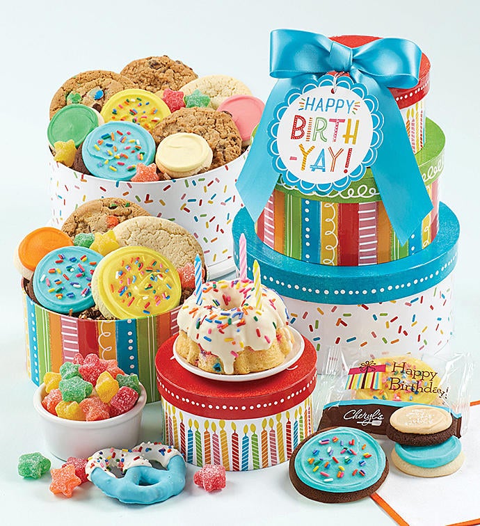 Birthday Party Gift Tower
