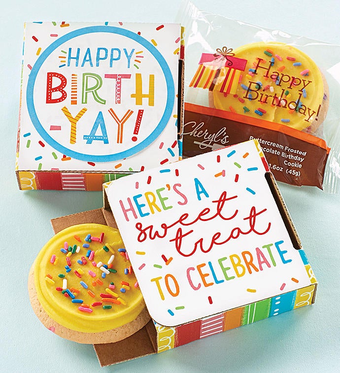 Happy Birth-Yay Cookie Card
