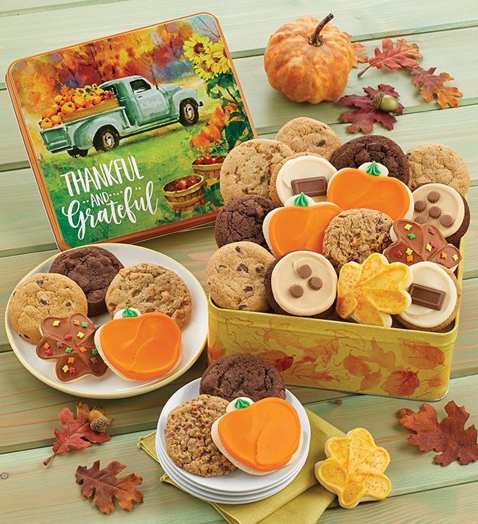 Thankful and Grateful Gift Tin – Fall Assortment