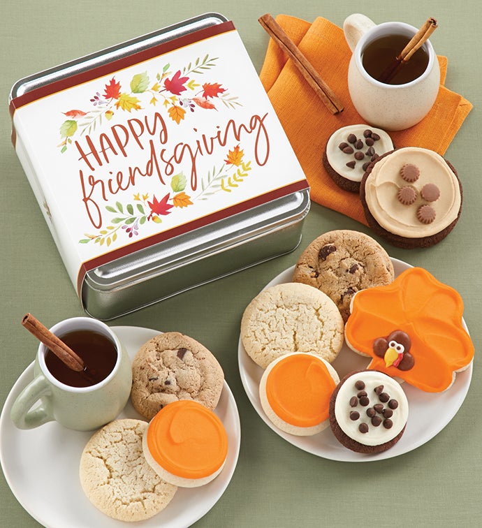 Happy Friendsgiving Treats Gift Tin