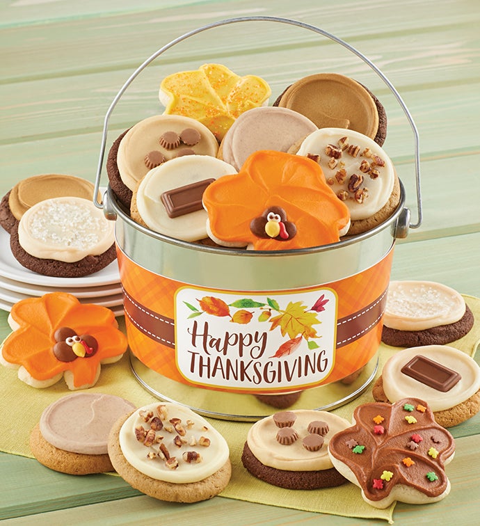 Thanksgiving Cookie Pail