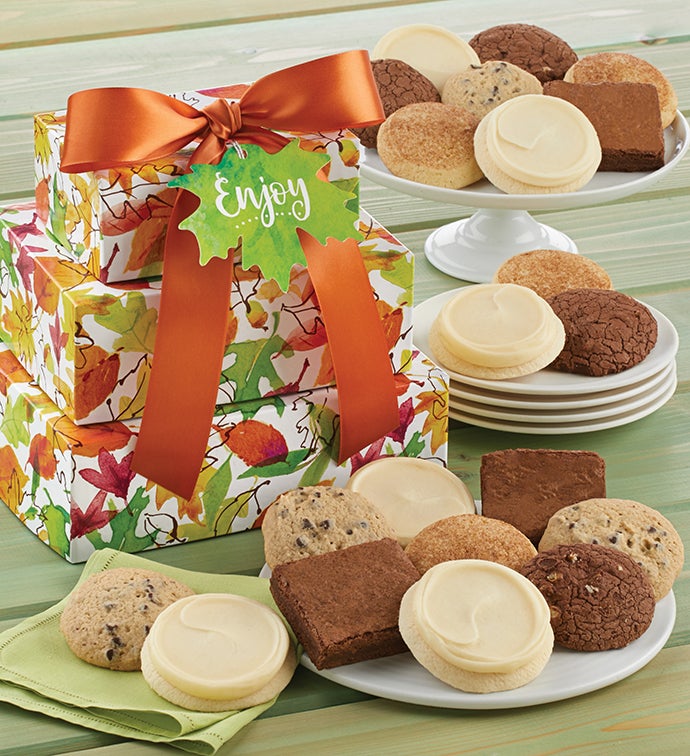 Gluten Free Fall Gift Tower