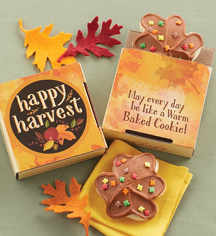 Happy Harvest Cookie Card