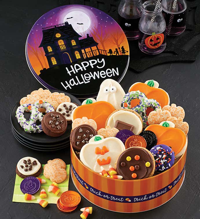 Happy Halloween Gift Tin Treats