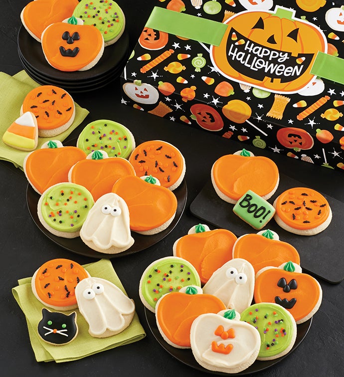 Halloween Gift Boxes Buttercream Frosted Assortment