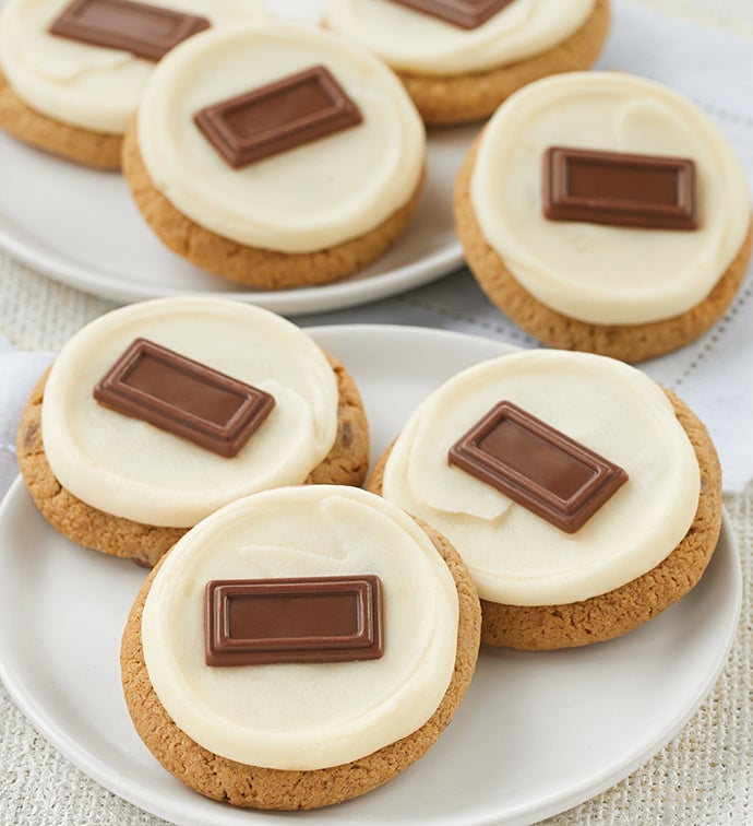 Marshmallow Frosted S’more Cookie Sampler