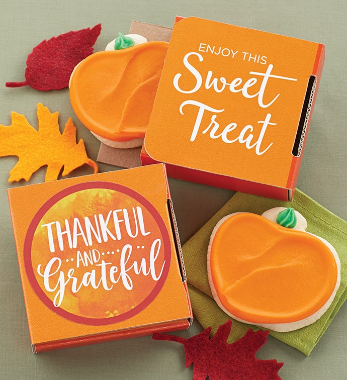 Thankful and Grateful Cookie Cards   Cases of 24 or 48