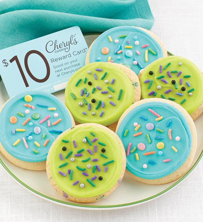Buttercream Frosted Magical Dragon Cookie Sampler