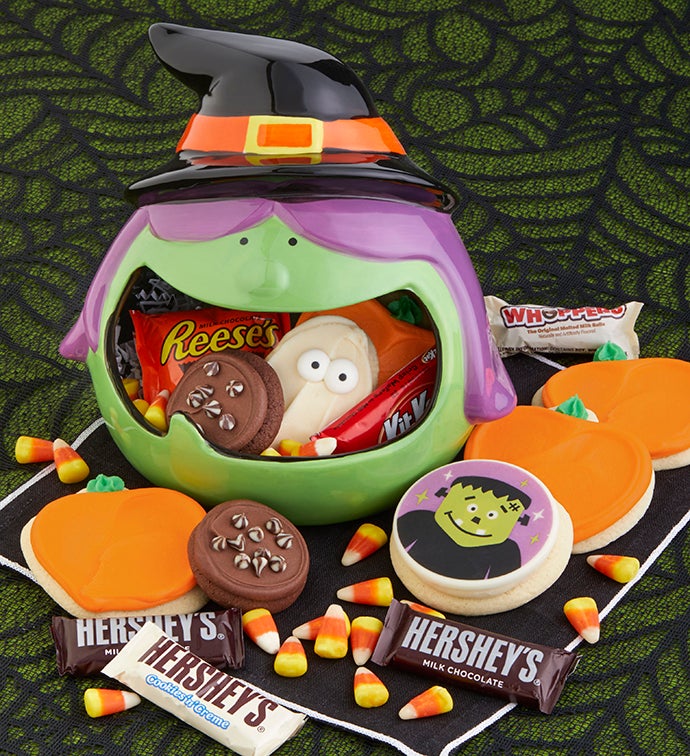 Collector's Edition Halloween Witch Candy Dish