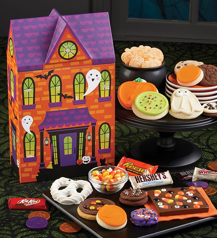 Haunted House Candy and Cookie Box