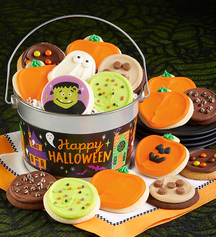 Happy Halloween Cookie Pail
