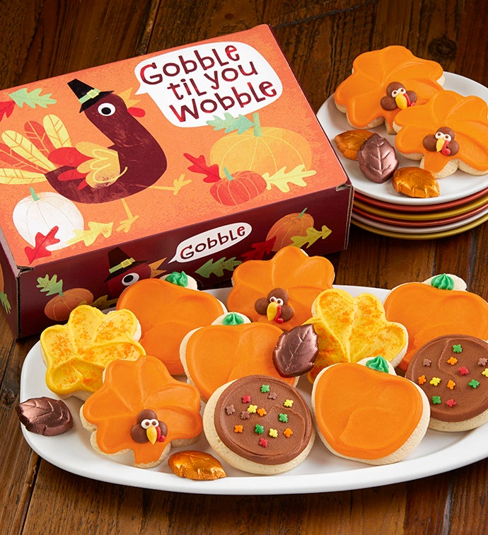 Gobble Till You Wobble Treats Gift Box
