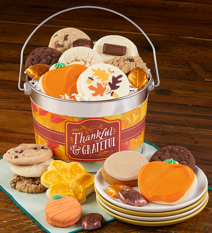 Thankful and Grateful Fall Treats Pail