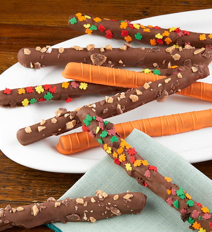 Fall Pretzel Rods