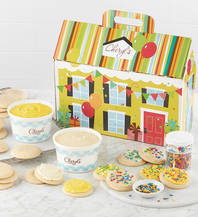 Cheryls Birthday Cut out Cookie Decorating Kit