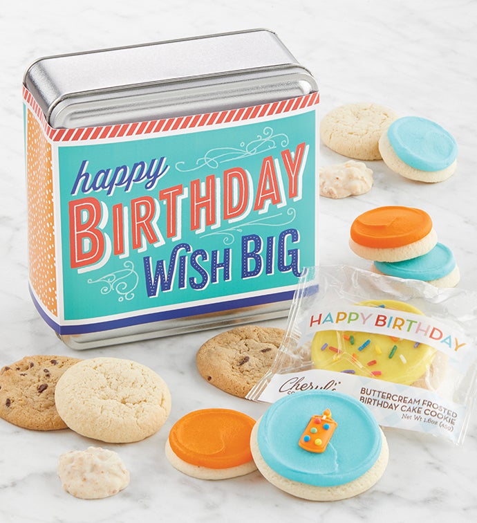 Happy Birthday Mini Treats Gift Tin