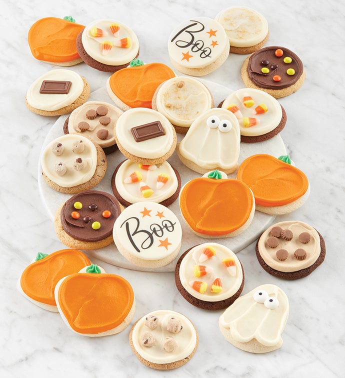 Premier Buttercream Frosted Halloween Cookies