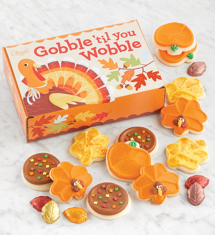 Gobble Til You Wobble Treats Gift Box