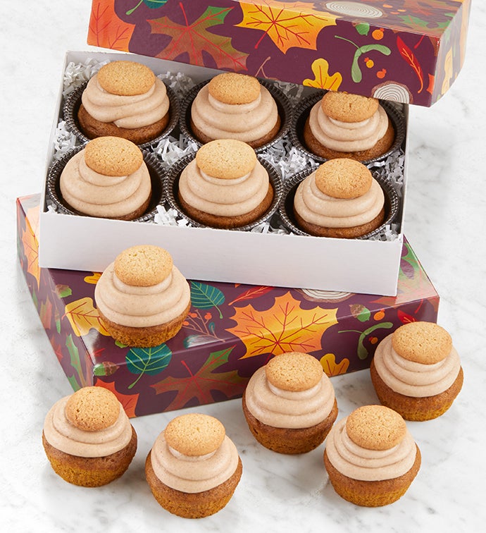 Buttercream Frosted Pumpkin Cupcakes   12