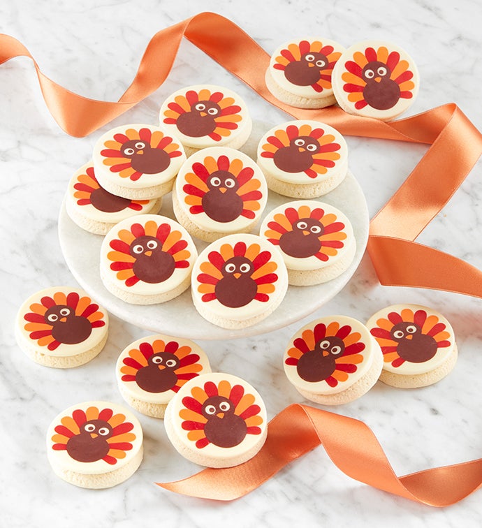 Turkey Cutout Cookies