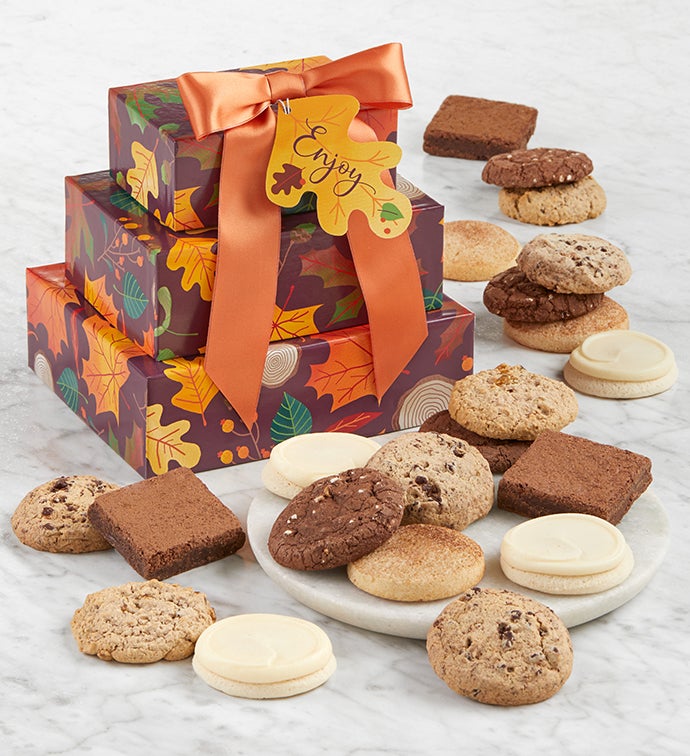 Gluten Free Fall Gift Tower