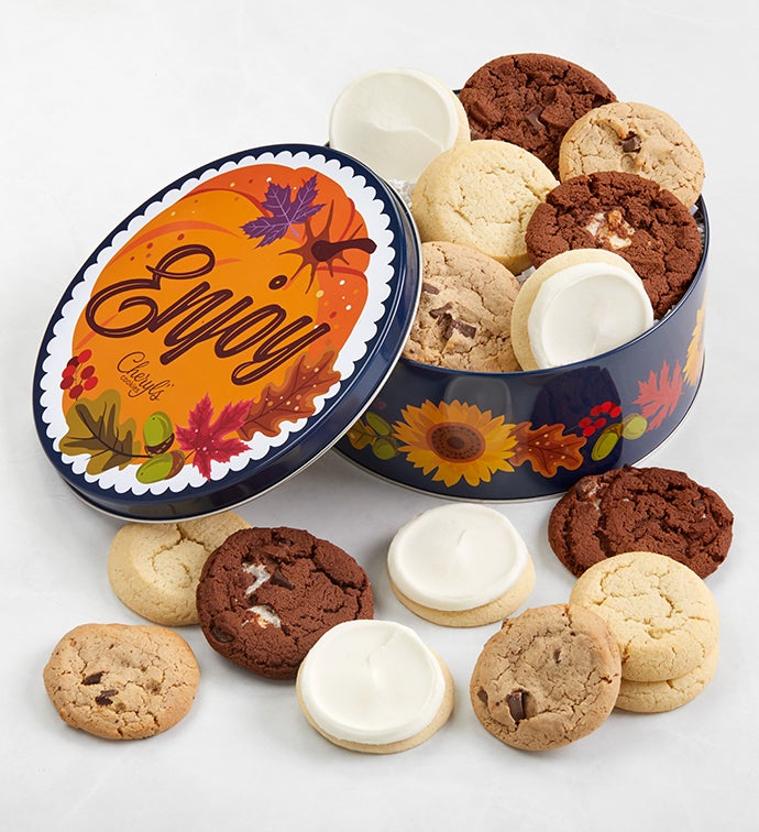 Fall Gift Tin   Vegan Cookies