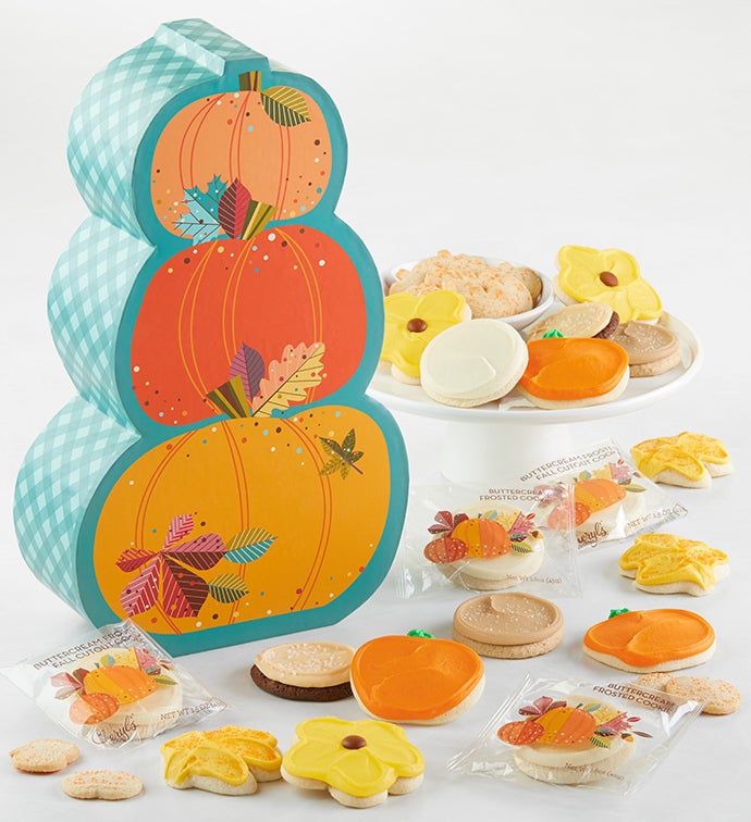 Pumpkin Shaped Bakery Gift Box