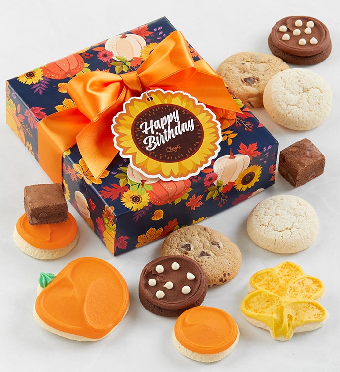 Fall Treats Gift Box   Happy Birthday