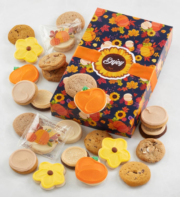 Fall Cookie Gift Box - 24 Cookies