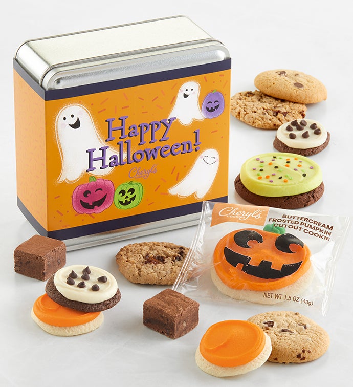 Happy Halloween Mini Treats Gift Tin