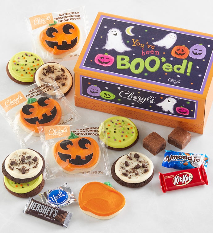 Boo Your Halloween Friends Treats Box