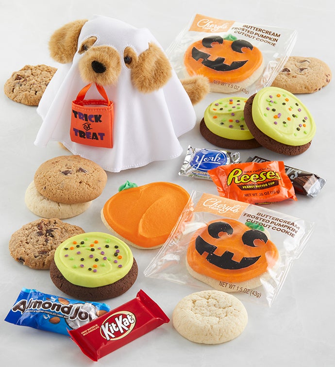 Ghost Puppy Plush & Cookies