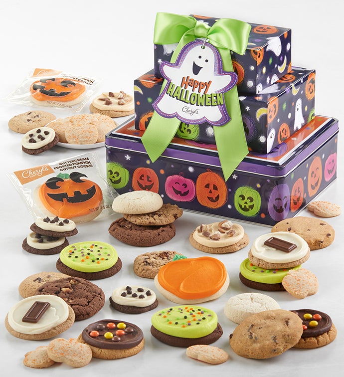 Halloween Gift Tin Tower