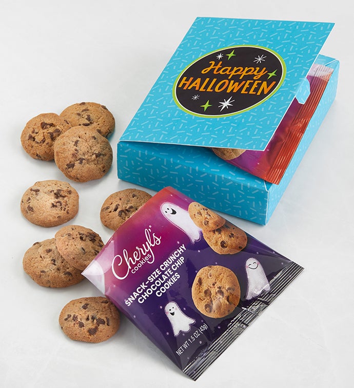 Happy Halloween Crunchy Cookie Card