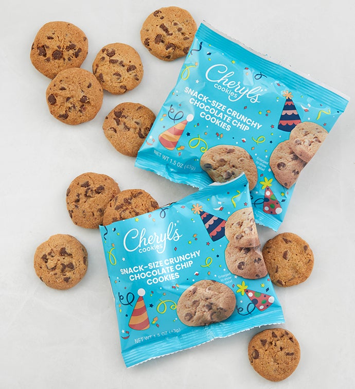 Crunchy Chocolate Chip Cookie 1.5oz. Party Bags - case pack 35