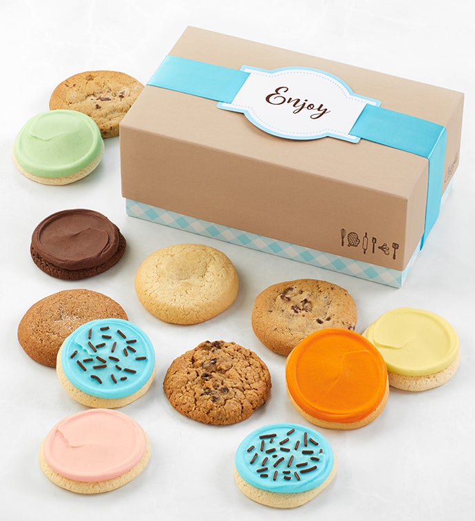 Enjoy Cookie Gift Box   12 cookies